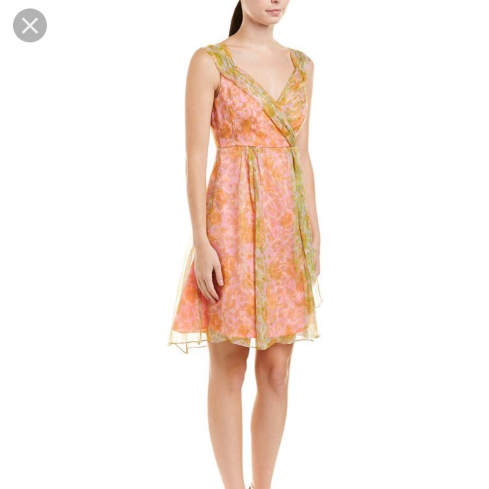 Nanette Lepore Little Paradise Silk A-Line Dress